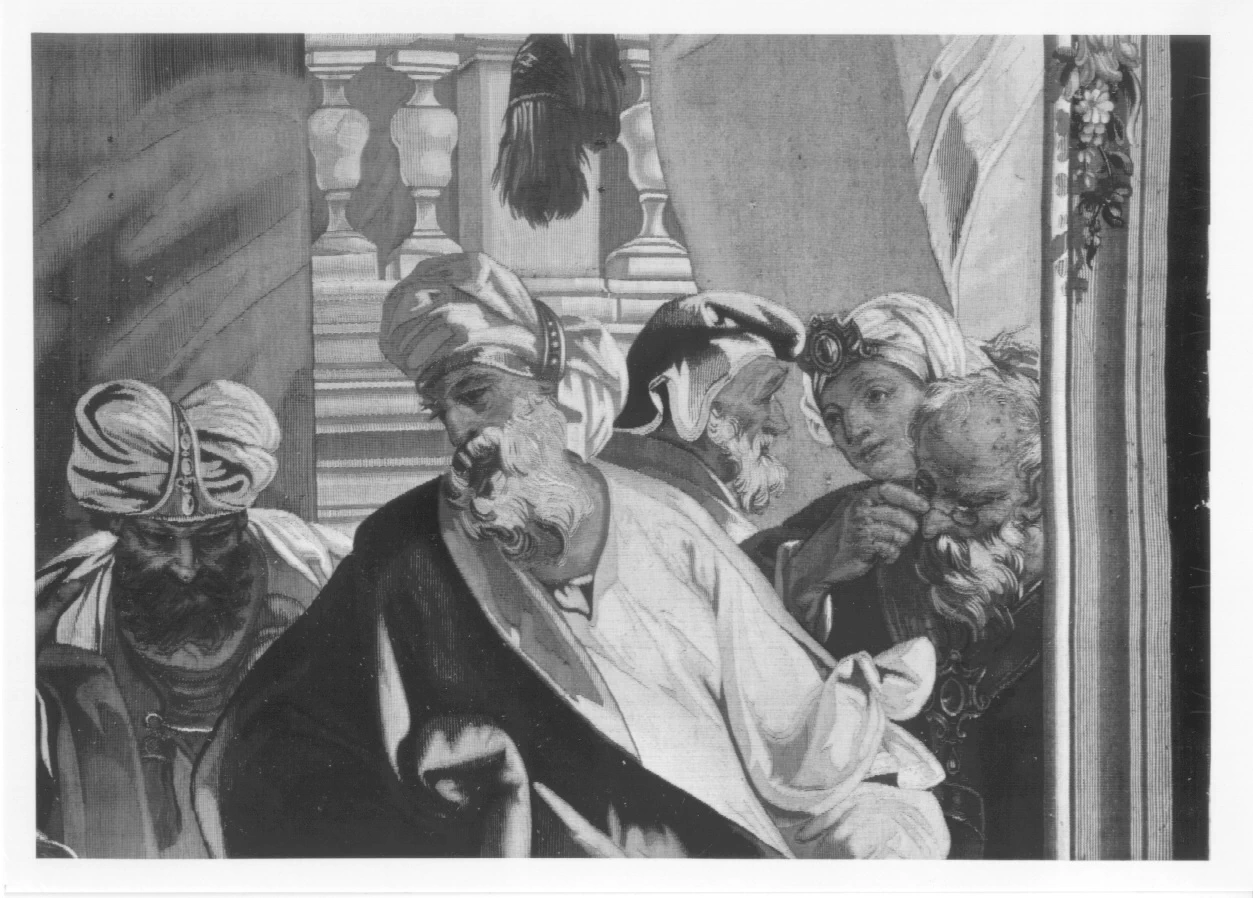 Arazzo - il bottino di Canne, Musei Reali, Palazzo Reale, Torino, dettaglio